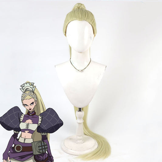 Gachiakuta Noerde Hew Amozo Golden Cosplay Wig