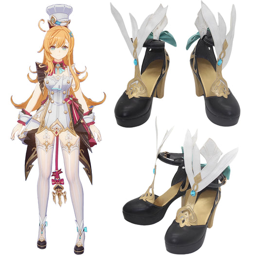 Genshin Impact Escoffier Cosplay Shoes