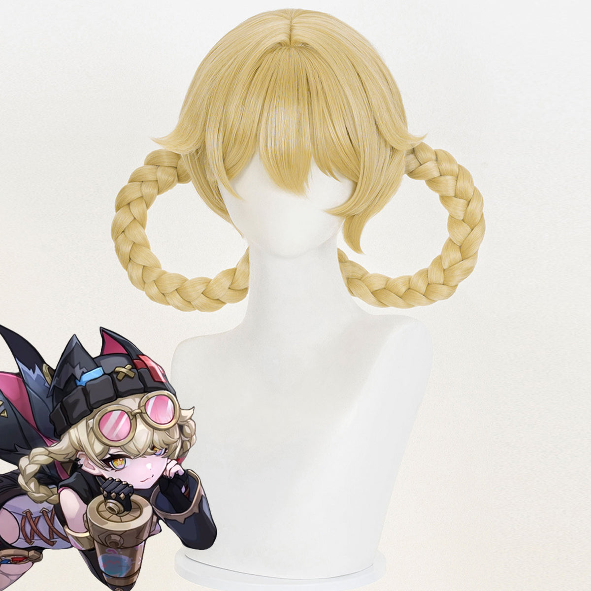 Perruque Cosplay Yang Brown Honkai: Star Rail Welt