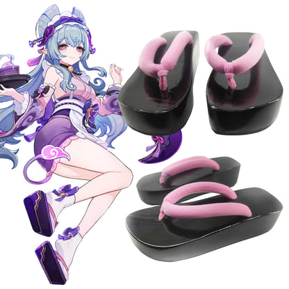 Genshin Impact Yumemizuki Mizuki Cosplay Shoes