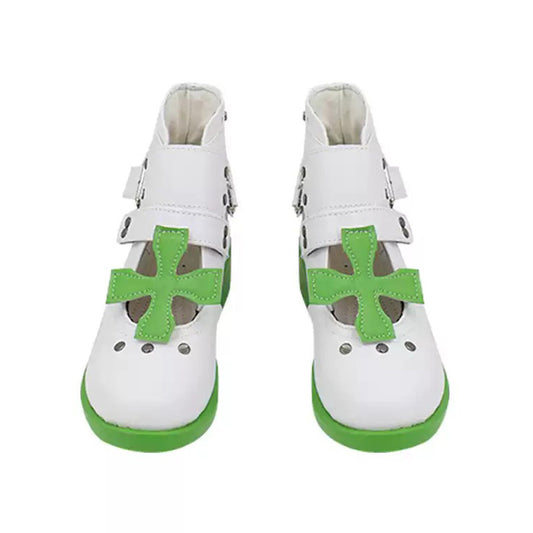Guilty Gear STRIVE Giovanna Silver Cosplay Shoes