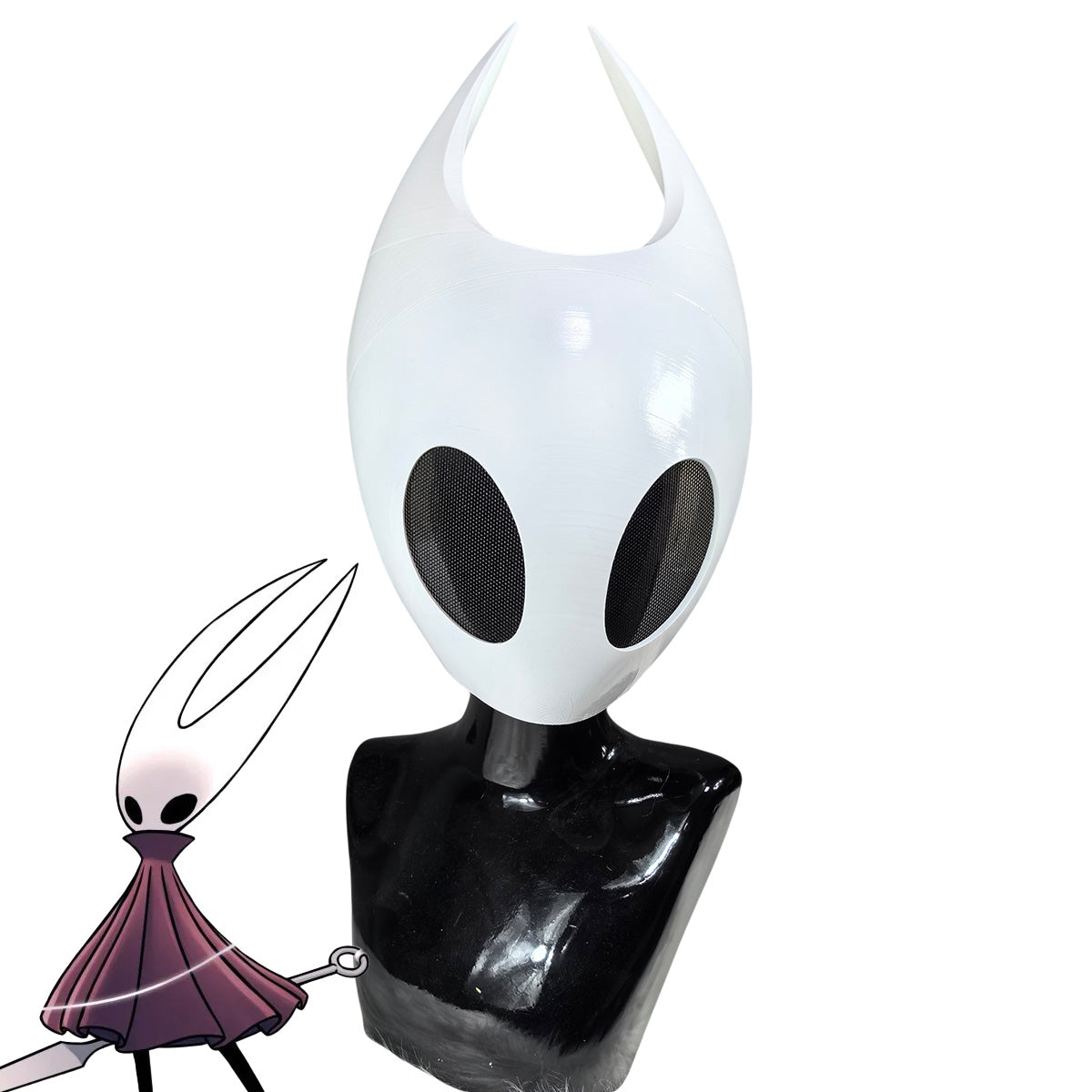 Halloween Hollow Knight Silksong Hornet Mask Cosplay Accessory Prop halloween-hollow-knight-silksong-hornet-mask-cosplay-accessory-prop