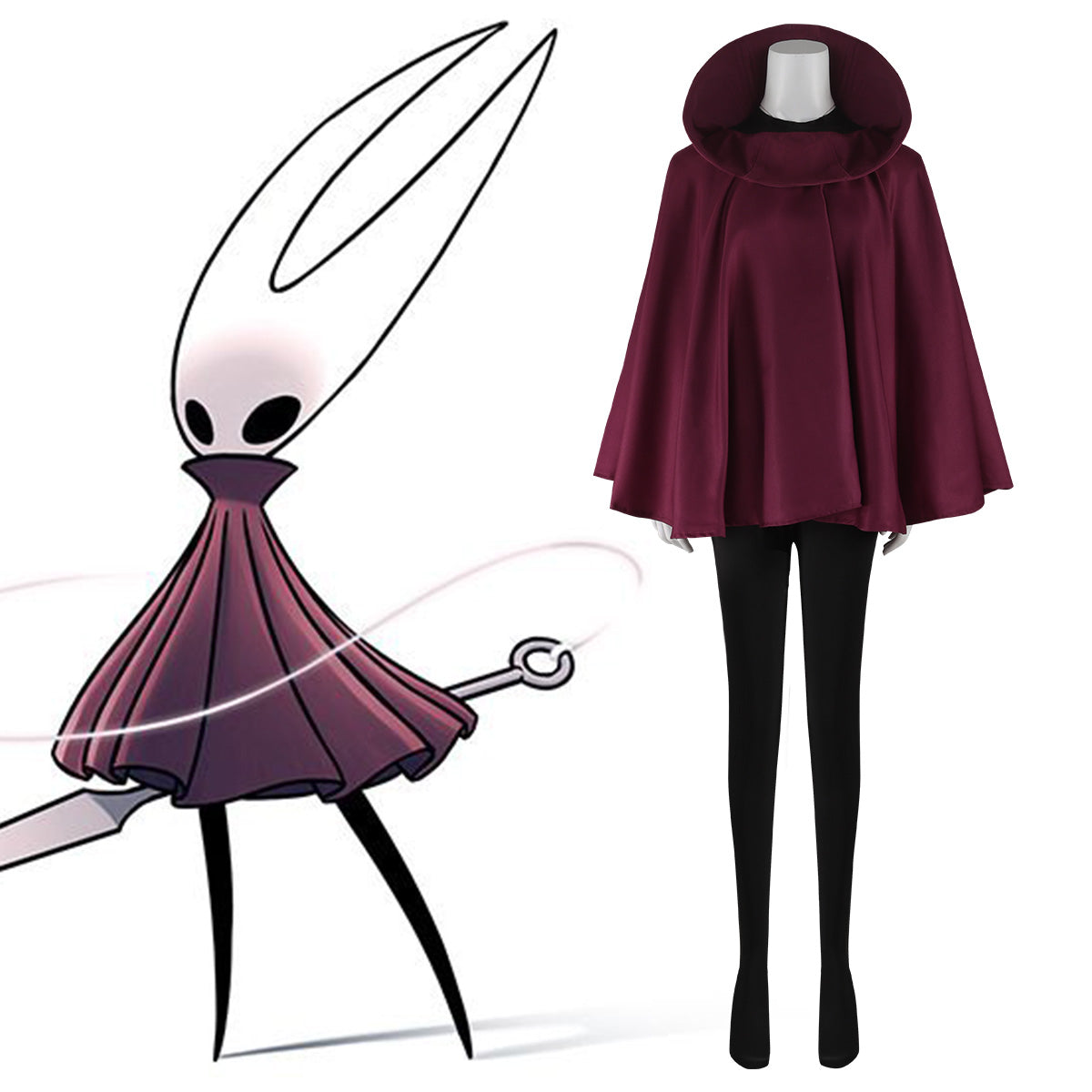 Hollow Knight: Silksong Hornet Halloween Cosplay Costume