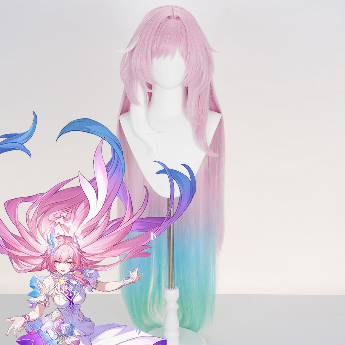 Perruque Cosplay Yang Brown Honkai: Star Rail Welt