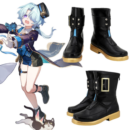 Honkai: Star Rail Misha Black Cosplay Shoes