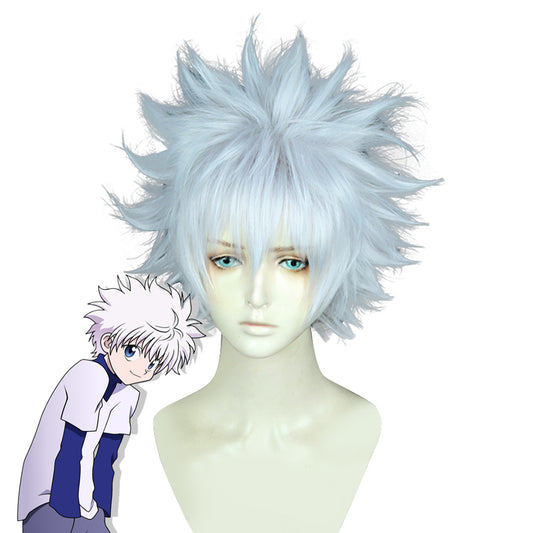 Hunter X Hunter Killua Zoldyck White Cosplay Wig