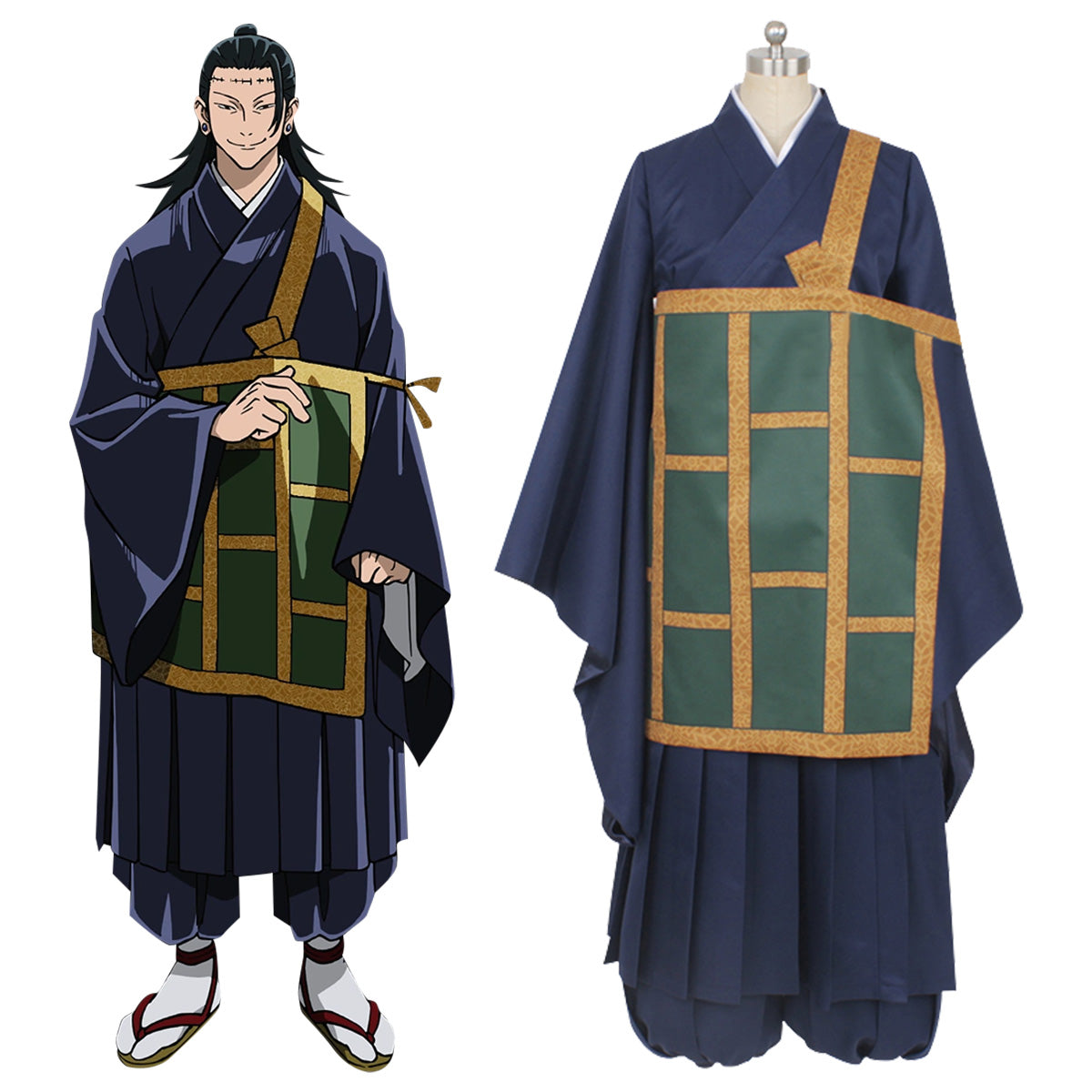 Jujutsu Kaisen Sorcery Fight Suguru Geto Robe Cosplay Costume – Gcosplay