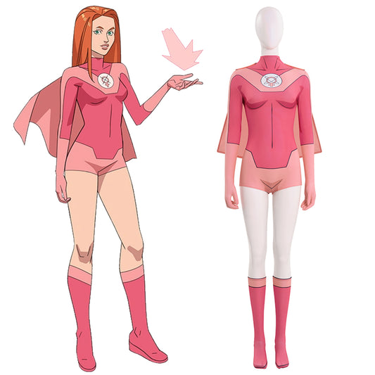 Invincible Samantha Eve Wilkins Atom Eve Cosplay Costume