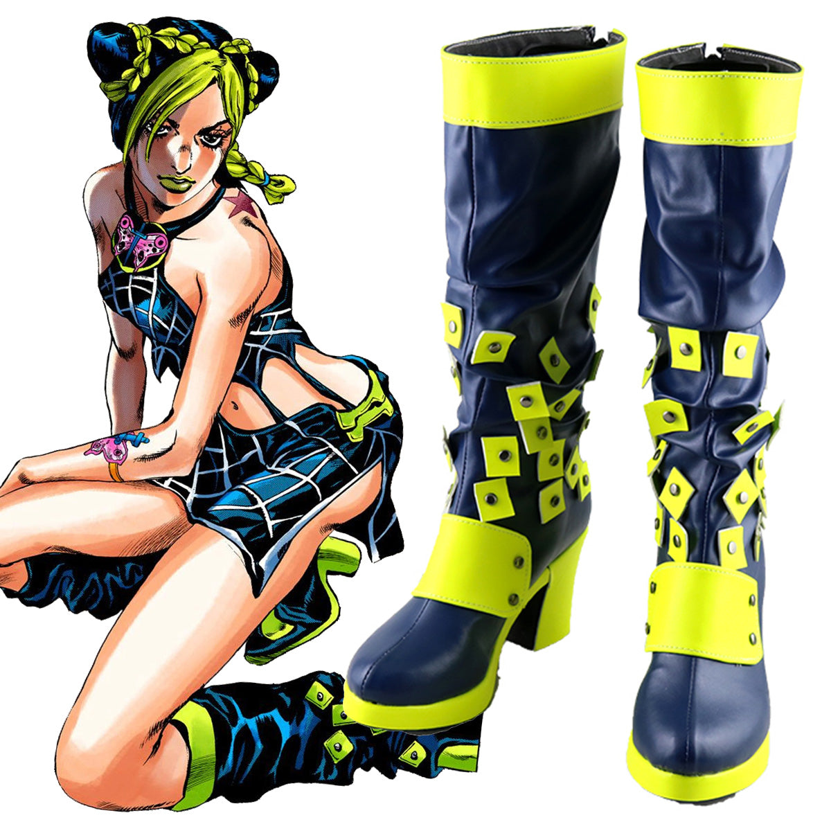 Akatsuki Deidara aus Naruto Halloween Weiße Schuhe Cosplay Stiefel