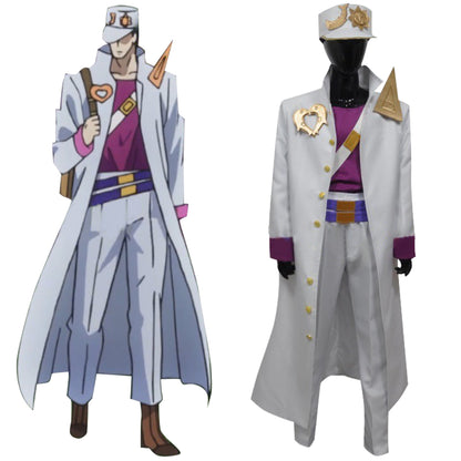 Jojo'S Bizarre Adventure: Unbreakble Diamond Jotaro Kujo Cosplay Costume - E Edition
