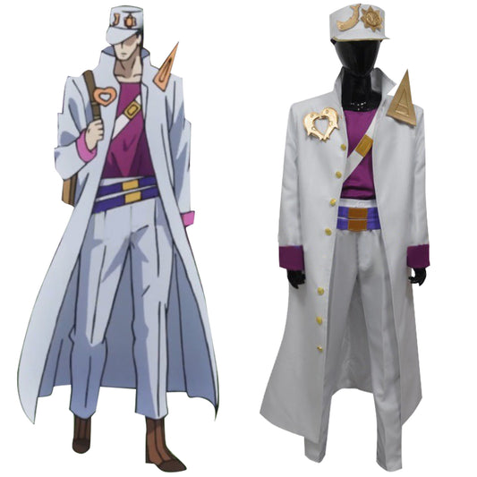 Jojo'S Bizarre Adventure: Unbreakble Diamond Jotaro Kujo Cosplay Costume - E Edition