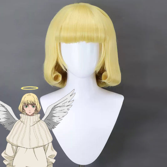 Jujitsu Fight Sorcery Fight Jujitsu Fight Season 3 Angel Hana Kurusu Golden Cosplay Wig