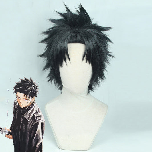 Kagurabachi Chihiro Rokuhira Black Cosplay Wig