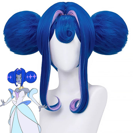 Knights of Guinevere Guinevere Blue Cosplay Wig