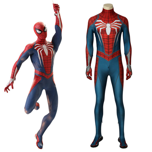 Marvel 2018 Video Game Spider Man Peter Parker Cosplay Costume