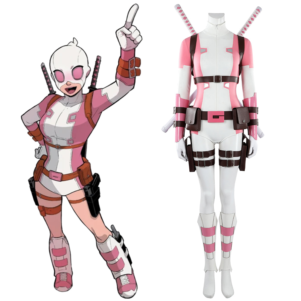 Hinata Hyuga aus Naruto Halloween Cosplay Kostüm – D Edition