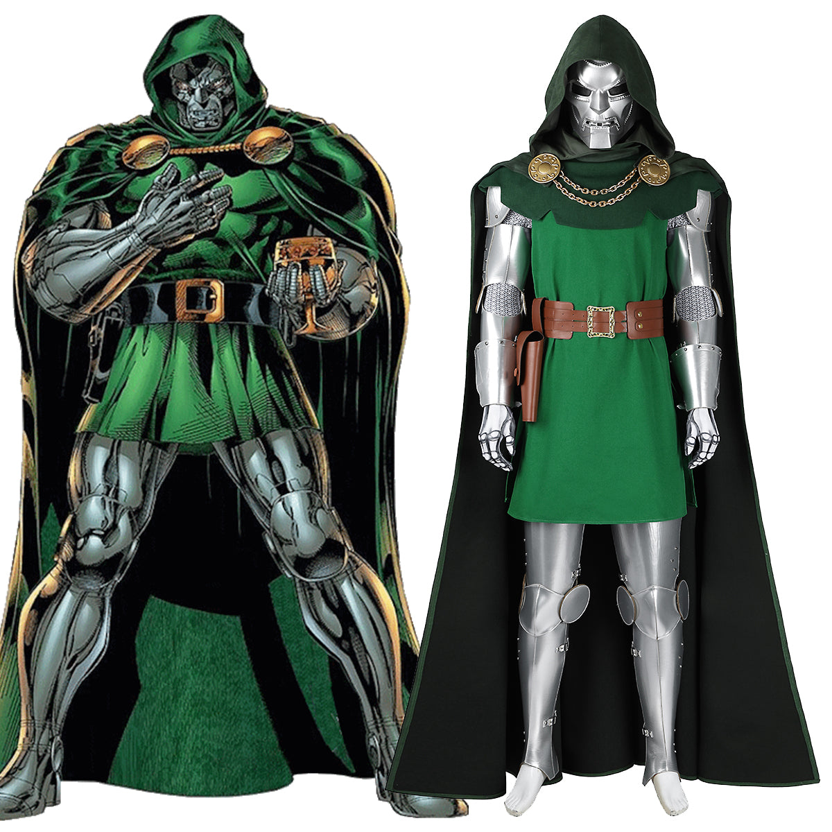 MAV Doctor Doom Fantastic Four Victor von Doom Cosplay Costume