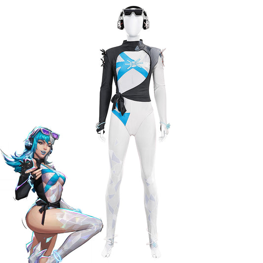 Marvel Rivals Cool Summer Luna Snow Cosplay Costume