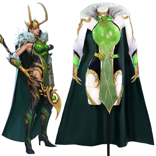 Marvel Rivals Lady Loki Cosplay Costume