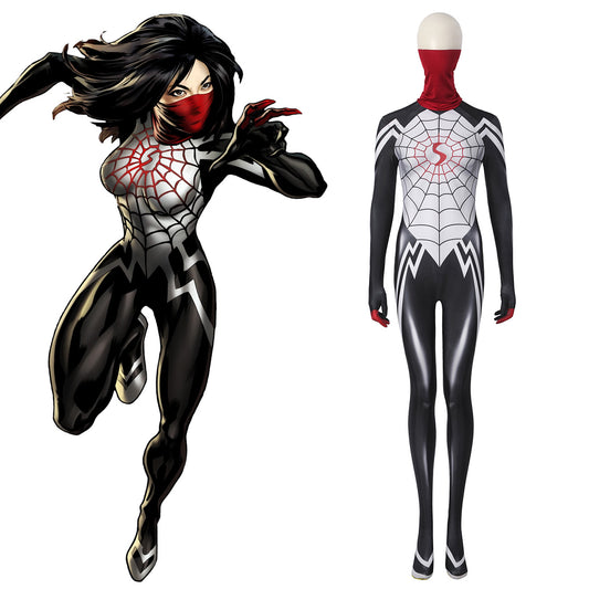 Marvel Silk Cindy Moon Spider-Man Cosplay Costume
