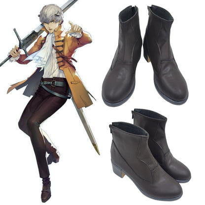 Akatsuki Deidara aus Naruto Halloween Weiße Schuhe Cosplay Stiefel