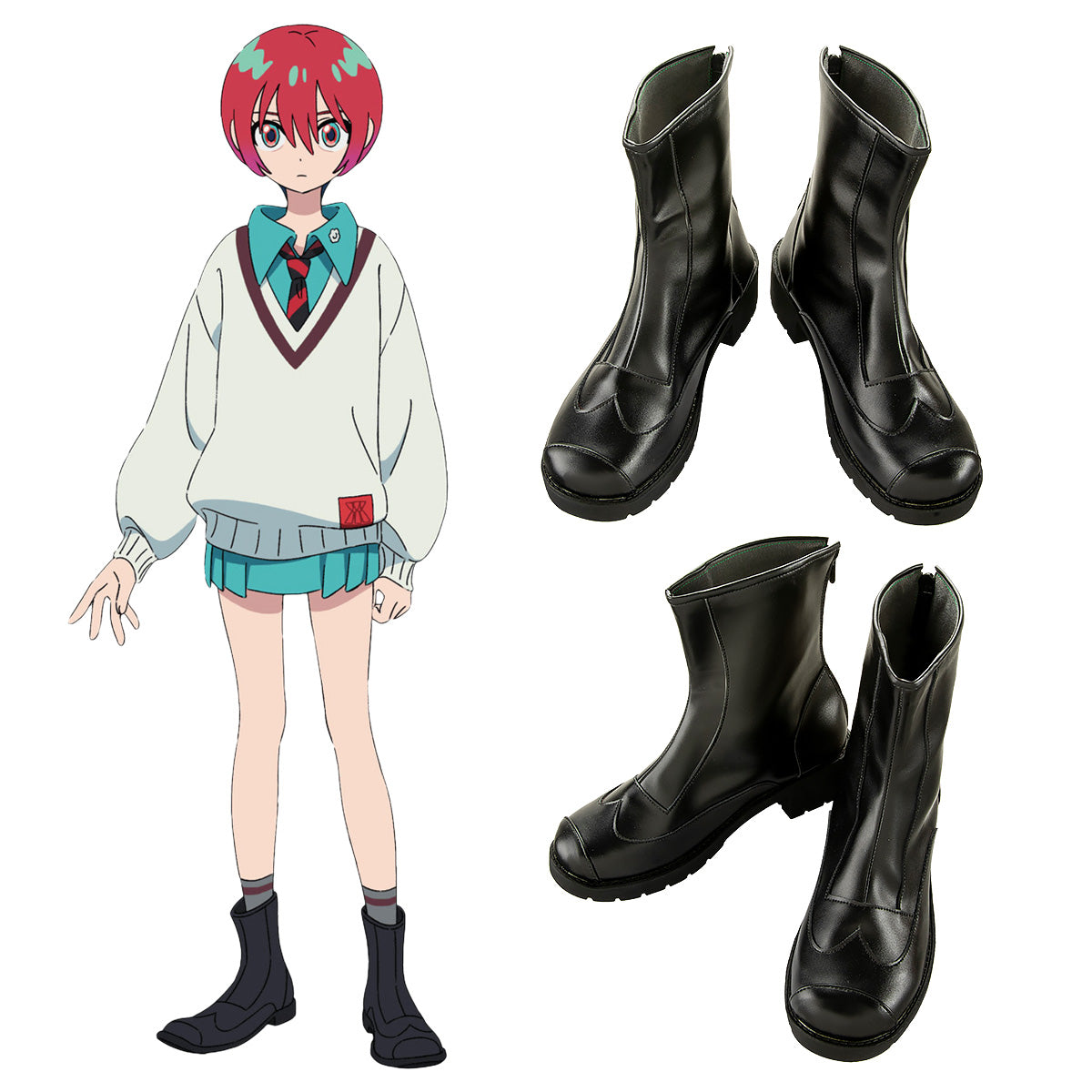 Mobile Suit Gundam GQuuuuuuX Amate Yuzuriha Machu Cosplay Shoes