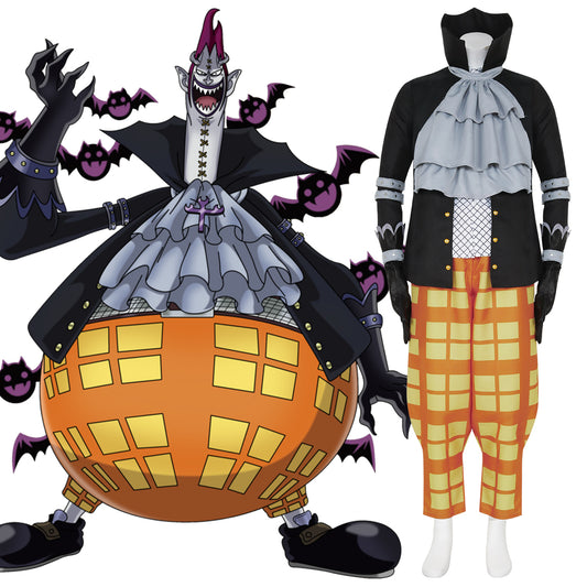 One Piece Gecko Moria Cosplay Costume