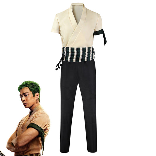 【 in stock 】One Piece Roronoa Zoro Cosplay Costume