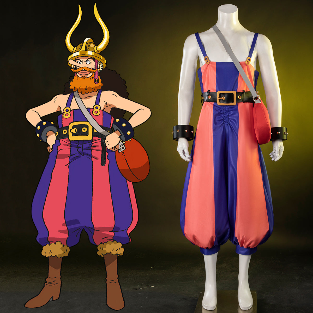 One Piece Usopp Elbaph Elbaf Cosplay Costume