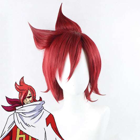One Piece Vinsmoke Ichiji Red Cosplay Wig