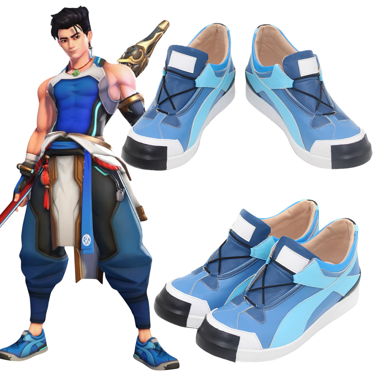 Overwatch 2 OW2 Wuyang Cosplay Shoes