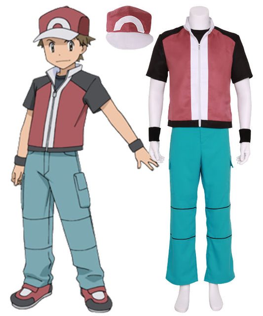 PM Champion Red Cosplay Costume