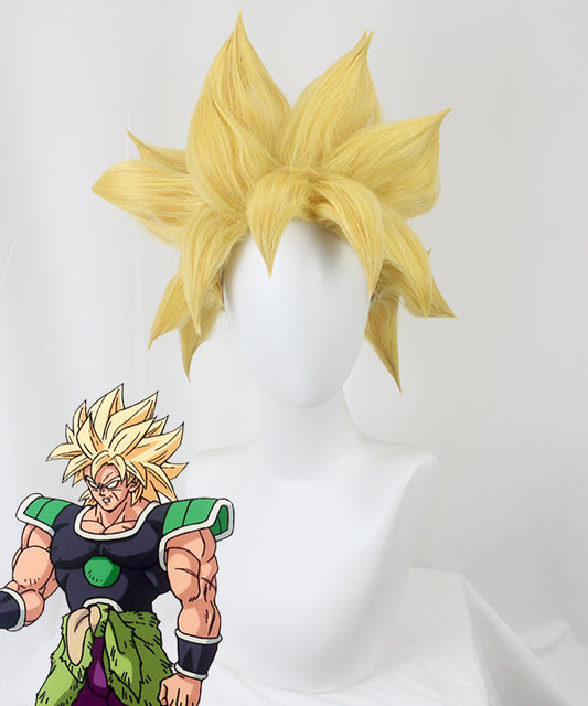 D Ball: Broly Broly Golden Cosplay Wig