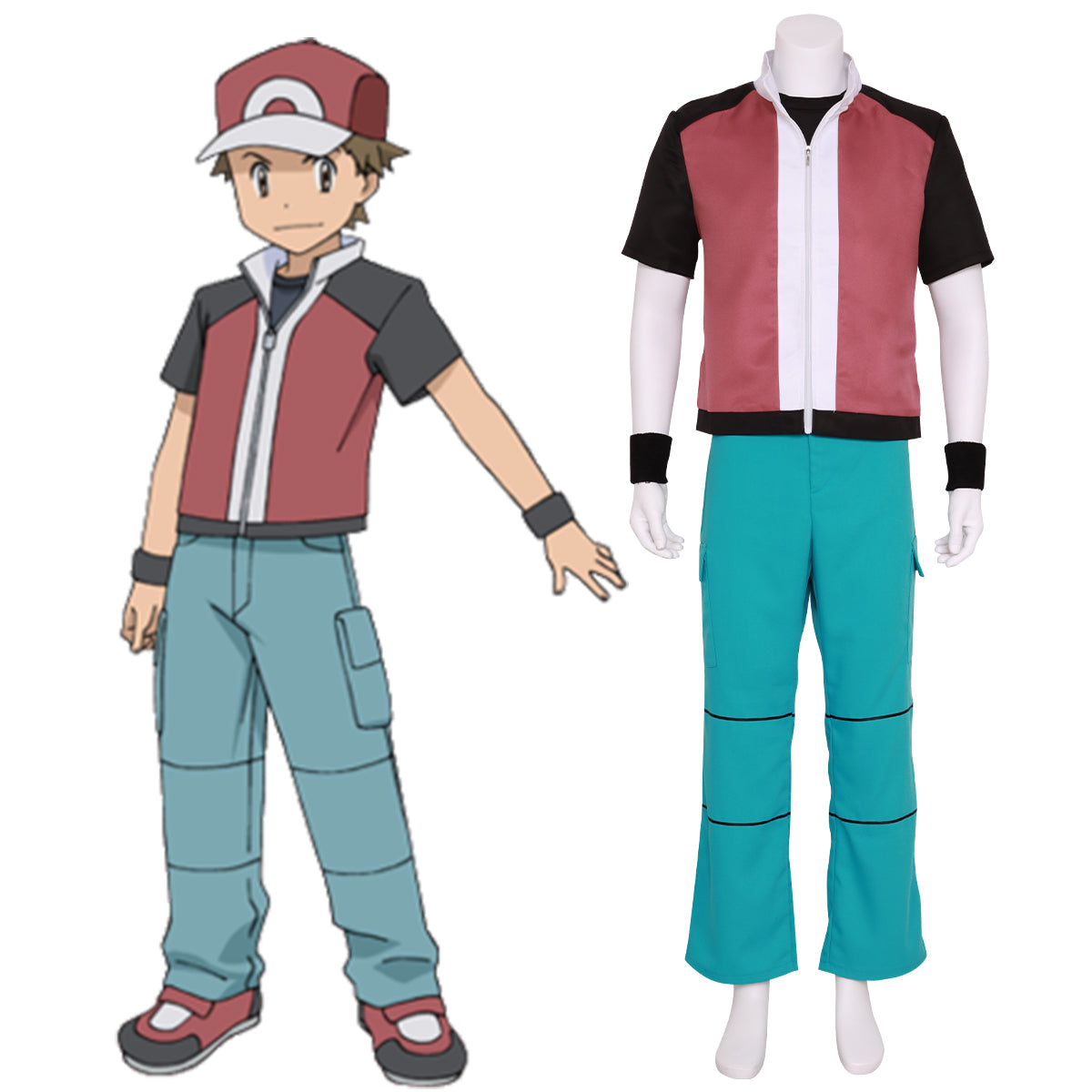 PM Champion Red Cosplay Costume