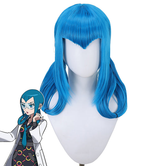 PM Legends: ZA Momiji Mable Blue Cosplay Wig