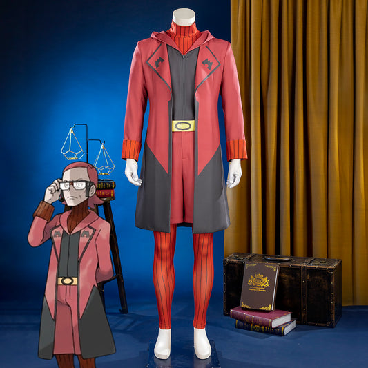 PM Omega Ruby PM Maxie Magma Leader Cosplay Costume