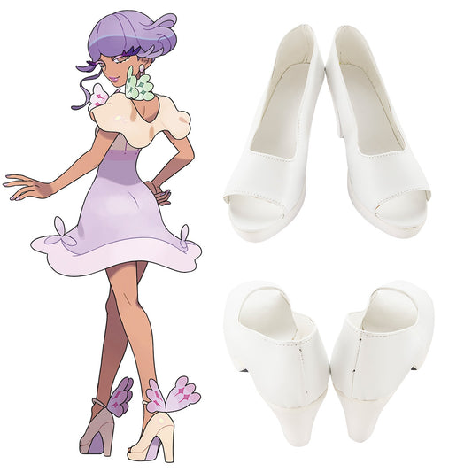 Akatsuki Deidara aus Naruto Halloween Weiße Schuhe Cosplay Stiefel