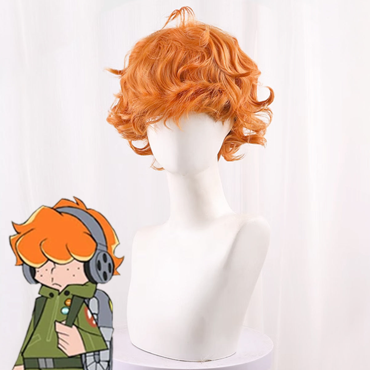 Panty And Stocking with Garterbelt Brief Brown Cosplay Wig