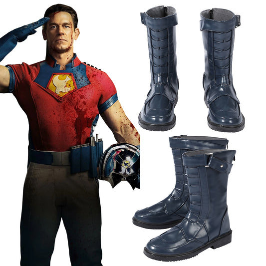 Peacemaker Season 1 Christopher Smith Peacemaker Cosplay Shoes