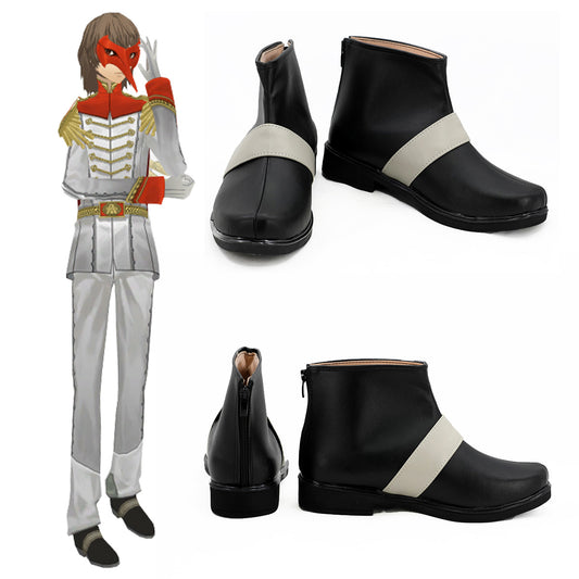 Persona 5 Goro Akechi Black Cosplay Shoes - B Edition