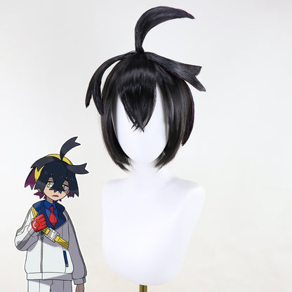 Pokemon Scarlet and Violet The Hidden Treasure of Area Zero Kieron Black Cosplay Wig