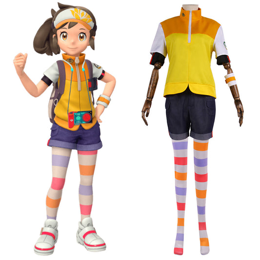 Pokemon Snap Female protagonist Cosplay Costume