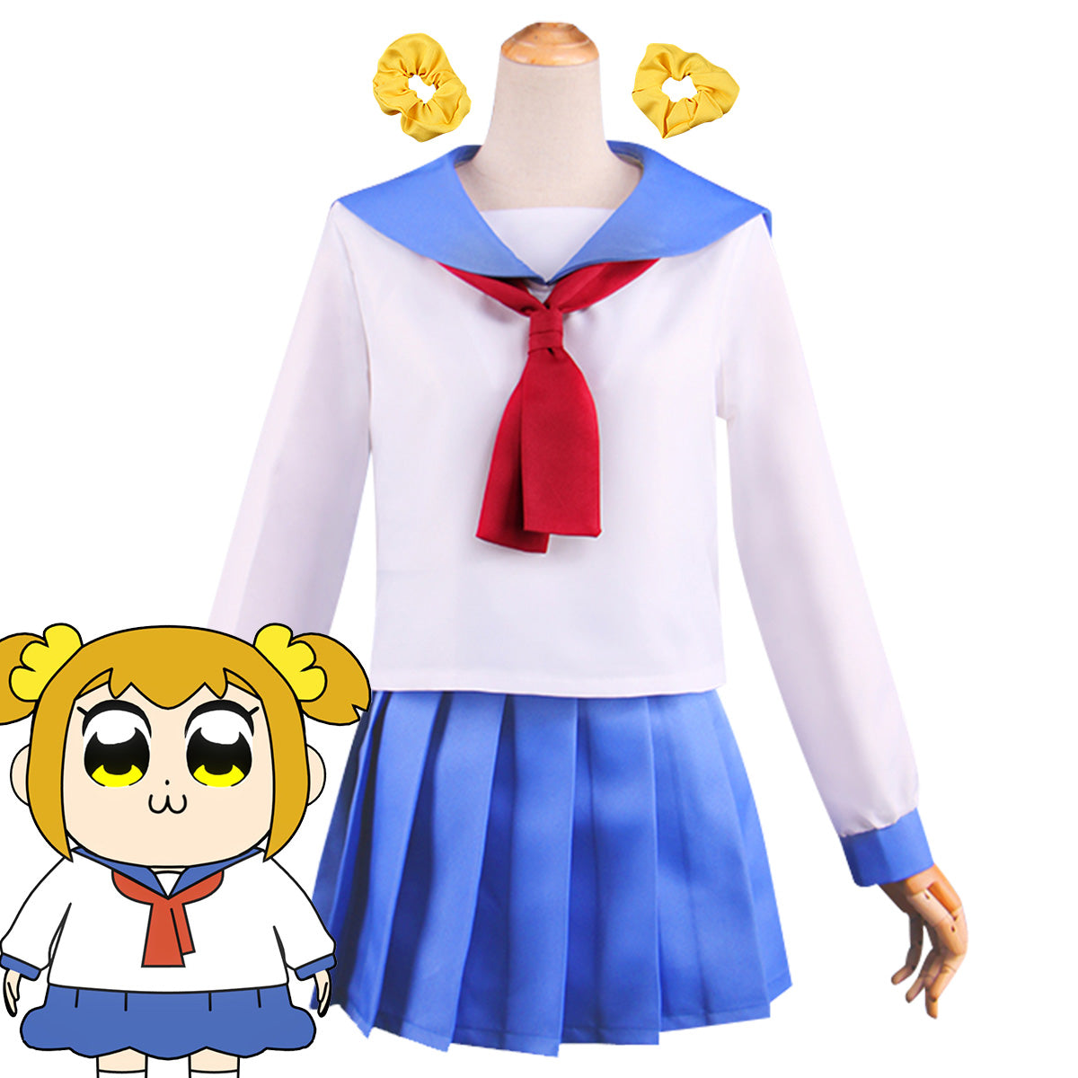Codm Popuko Pop Team Epic Poputepipikku Popuko Cosplay Costume – Gcosplay