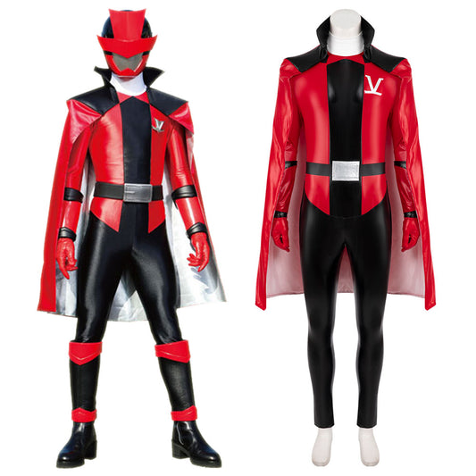 Power Rangers Kaitou Sentai Lupinranger VS Keisatsu Sentai Patranger Lupin Red Cosplay Costume