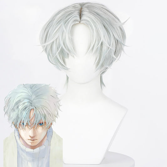 Sakamoto Days Kei Uzuki White Cosplay Wig