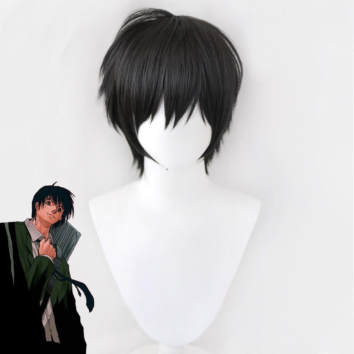 Motosierra Hombre Denji Golden Cosplay Peluca