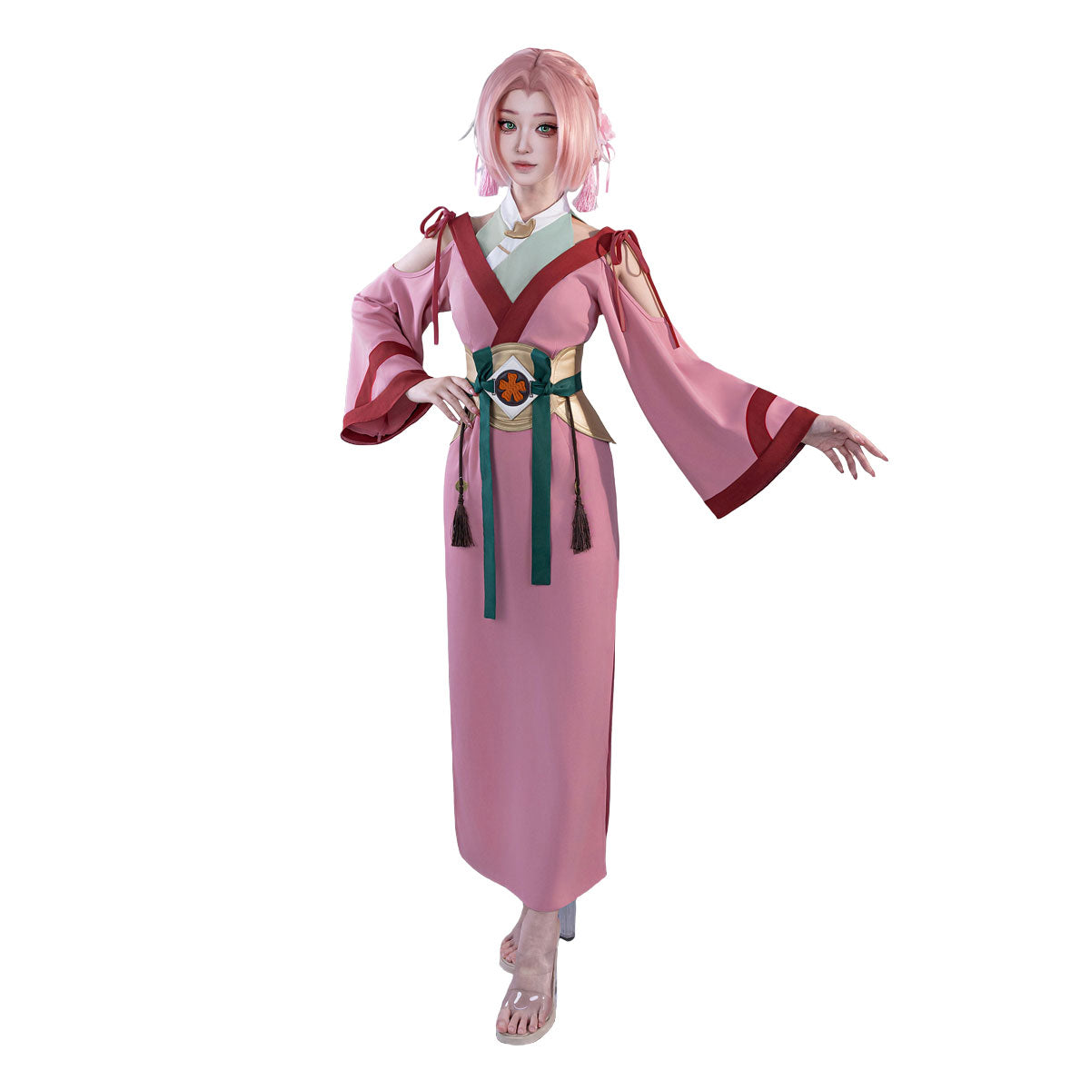 Hinata Hyuga aus Naruto Halloween Cosplay Kostüm – D Edition