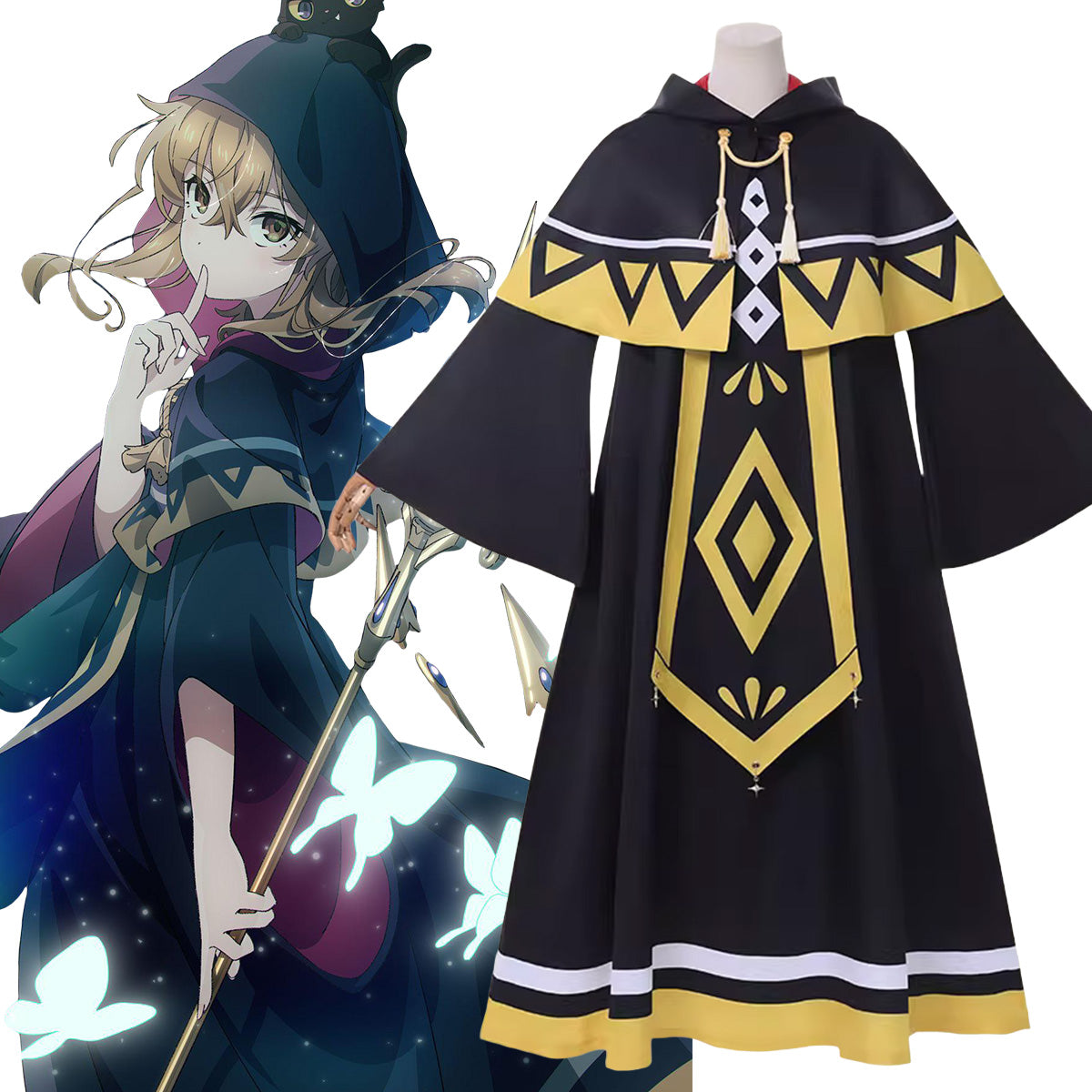 Secrets of the Silent Witch Monica Everett Robe Cosplay Costume – Gcosplay