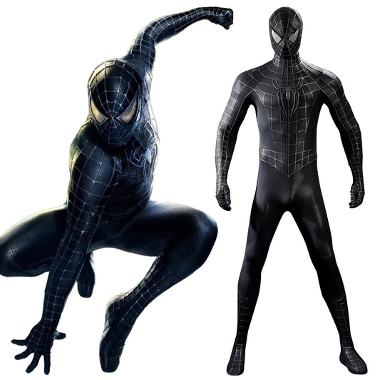 Spider Man 3 Spider Man Venom Symbiote Suit Premium Version Cosplay Costume