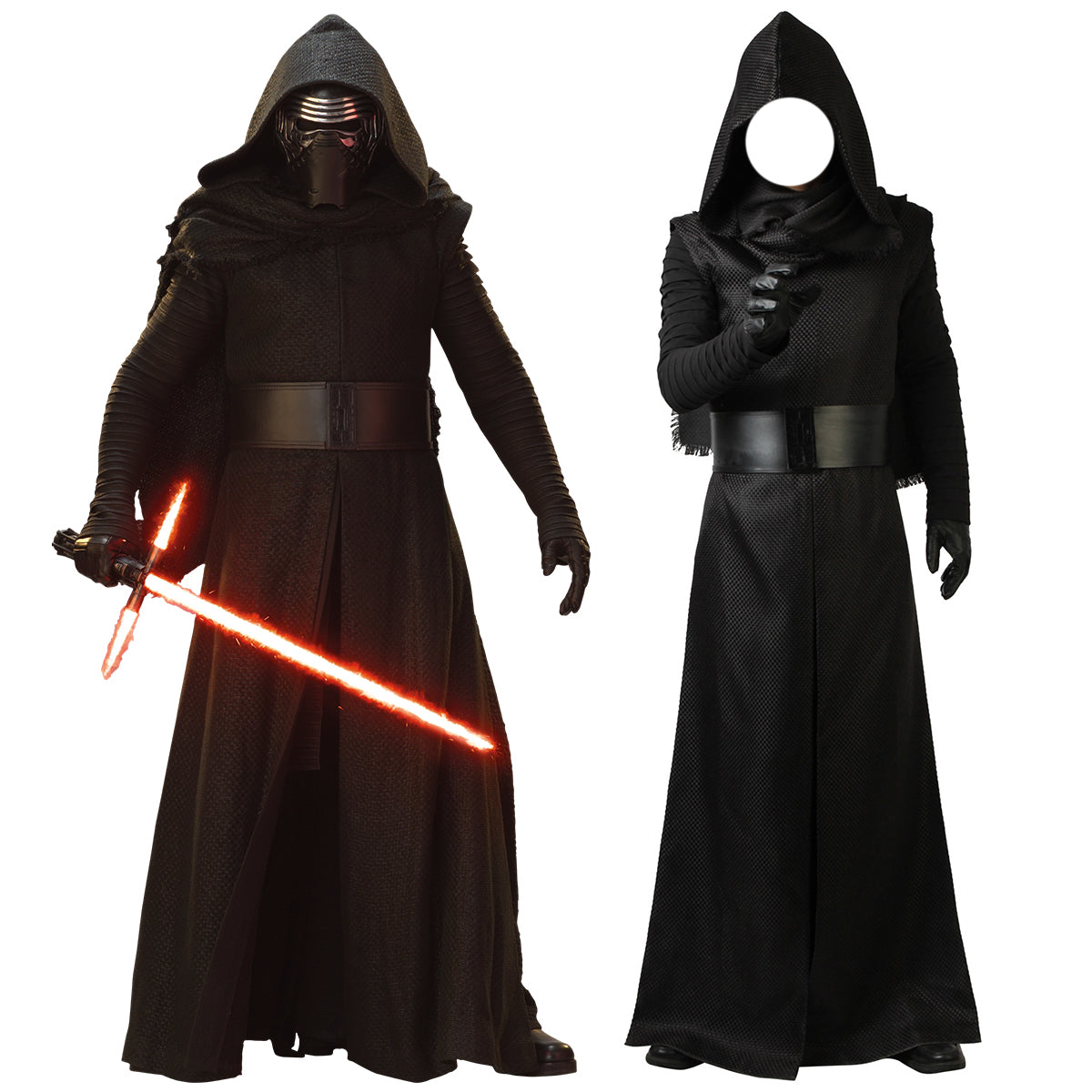 Star Wars 8: The Force Awakens Kylo Ren Cosplay Costume
